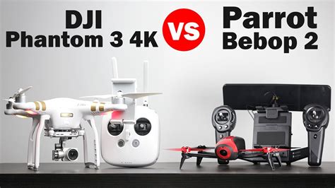 parrot bebop   dji phantom   drone comparison youtube