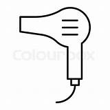 Dryer Blow Drawing Hair Paintingvalley Clipartmag Clipart sketch template