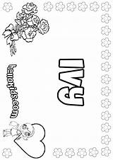 Ivy Coloring Pages Color Designlooter 41kb Hellokids Print sketch template