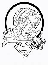Supergirl Jamiefayx Kolorowanki Dzieci Superheroes Gratistodo Kara Pre02 Volwassenen Kleurplaten sketch template