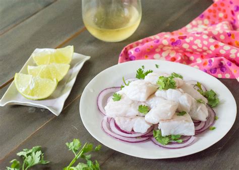 Sea Bass Ceviche Easy And Elegant Flying Fourchette