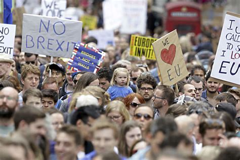 london street protests  brexit  happen csmonitorcom