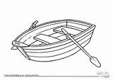 Colouring Boat Rowing Pages Transport Sea Village Activity Explore Fishing sketch template