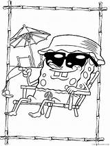 Spongebob Squarepants Coloring4free sketch template