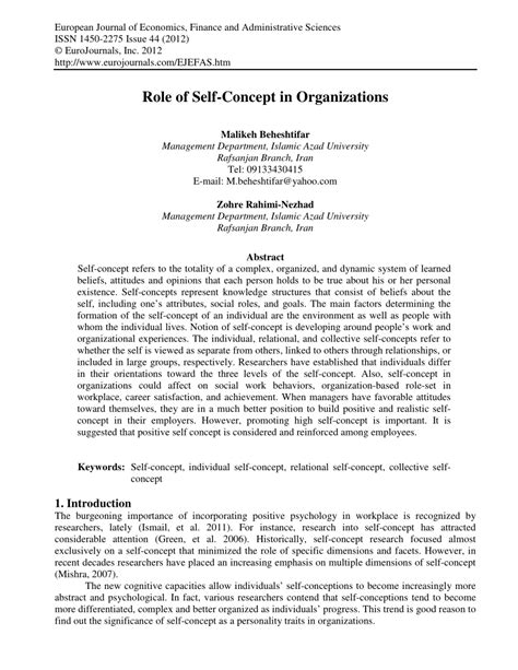 role   concept  organizations