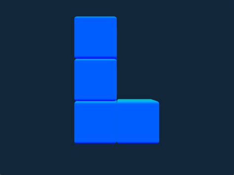 tetris block  stl file   axisco