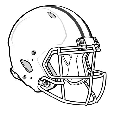 nfl football helmet coloring pages blank football helmet clip art library