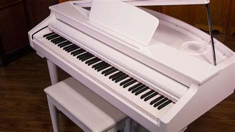 artesia white digital baby grand piano model ag   piano store