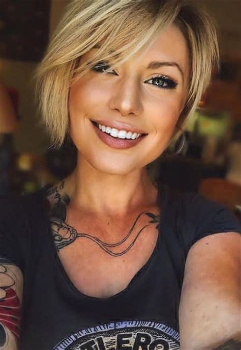 Girls With Short Hair Are Not Only Cute But Also Cool Fashionsum