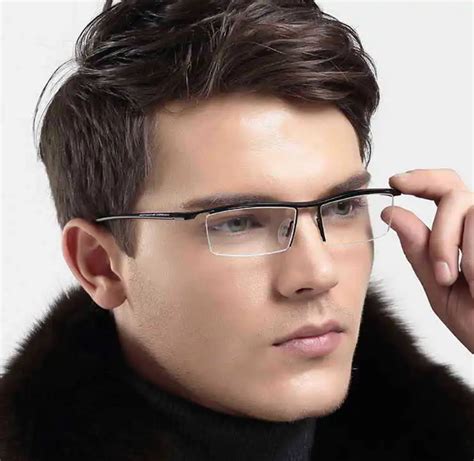 fashion brand glasses frame colors p semi rimless optical eyeglasses frame sports