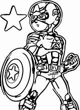 Capitan Capitao Colorear Desenho Superheroes Crianca Tudodesenhos Wecoloringpage sketch template