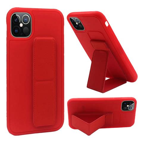 apple iphone  pro max hybrid foldable stand rubber protector case cover ebay