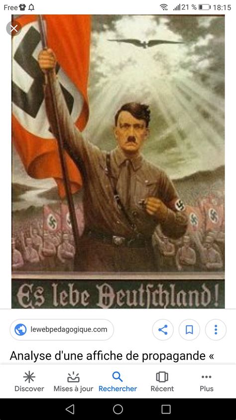 Bnjr De Quoi Parle L Affiche De Propagande De Hitler Veuillez