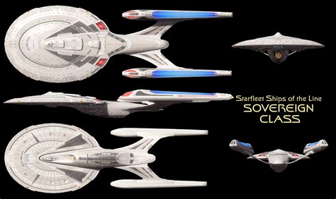 sovereign class starship high resolution  enethrin  deviantart