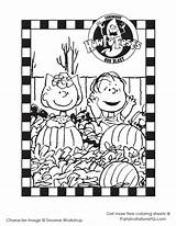 Coloring Halloween Pages Brown Printable Charlie Snoopy Sally Peanuts Linus Pumpkin Kids Great Hallowen Sheets Age Library Clipart Thanksgiving Pixgood sketch template