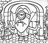 Vampire Minion Coloring Pages Costume Halloween Categories sketch template