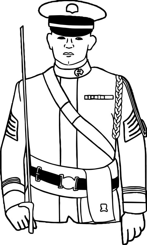army coloring pages soldier  getdrawings