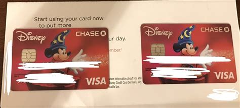 asked   disney credit cards   week    decided     received