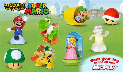 latest mario toys    included  mcdonalds happy meals
