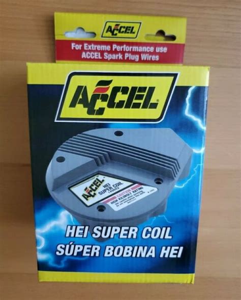 accel   volt gm hei super coil   box ebay
