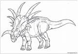 Coloring Pages Dilophosaurus Styracosaurus Dinosaur Sketch Jurassic Hybrid Color Print Getdrawings Dinosaurs Drawing Getcolorings Coloringpagesonly Park Template sketch template