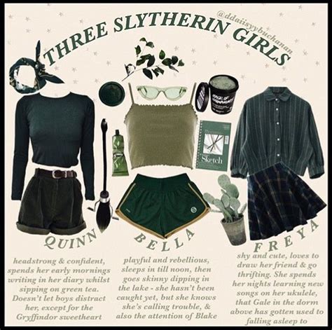 pin  whitney henderson  aesthetics clothes slytherin outfit slytherin clothes
