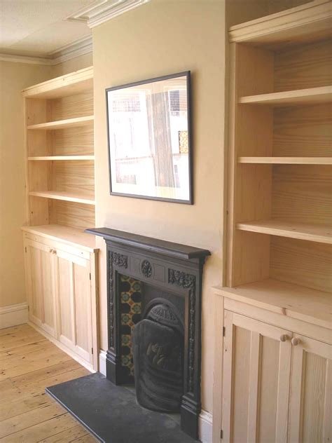 alcove cupboards  pine  peter henderson furniture brighton uk