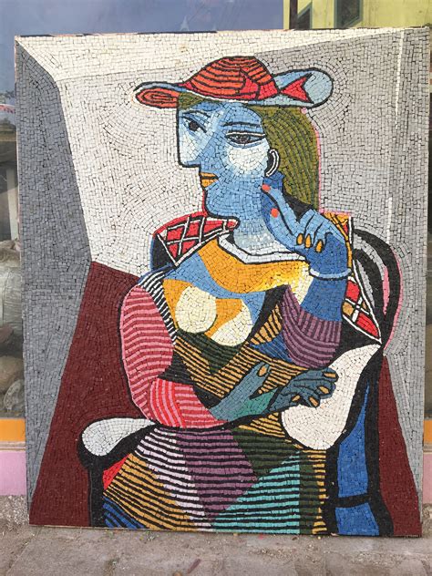 Picasso The Women Mozaik Masa çalışmam Picasso Art Women