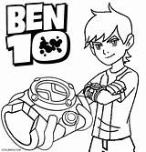 Ben Coloring Pages Getcolorings sketch template
