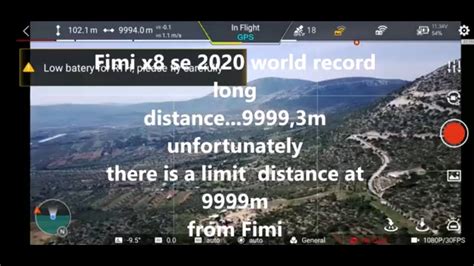 fimi  se  range test  world record long distance test total  youtube