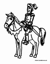 Medieval Knight Horse Coloring Pages Colormegood Fantasy sketch template