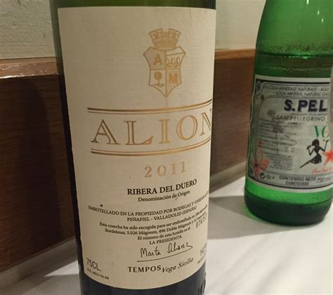 good    vega sicilia alion  australian wine  drinks review