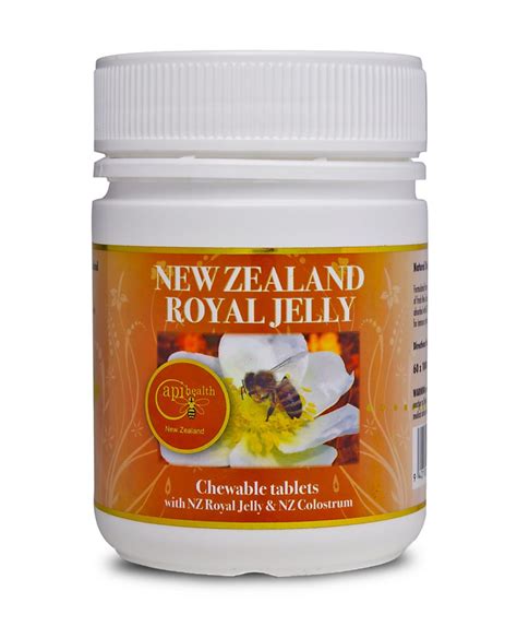 zealand royal jelly chewable tablets    mg natural bee