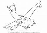 Latios Pokemon Latias Coloring Pages Draw Drawing Step Learn Getcolorings sketch template