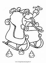 Slitta Babbo Trineos Mixte Kerstman Kerst Traineau Kleurplaten Arreslee Schlitten Sinterklaas Coloriages Noël Père Cadeaux Distribuer Colorier Pintar Pere Gifgratis sketch template