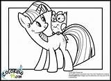 Twilight Coloring Sparkle Pages Pony Little Princess Wedding Library Clipart Popular sketch template