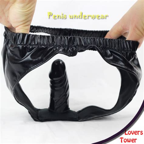 mens underwear with anal dildo naked photo