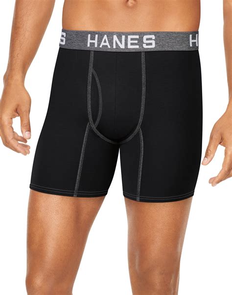 hanes 4 pack boxer briefs ultimate men s comfort flex fit ultra soft