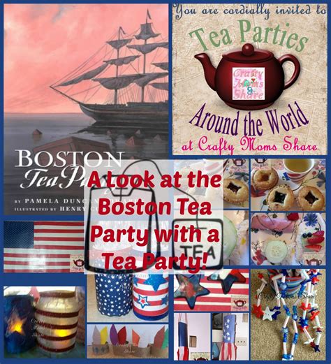 crafty moms share boston tea party themed tea party   world