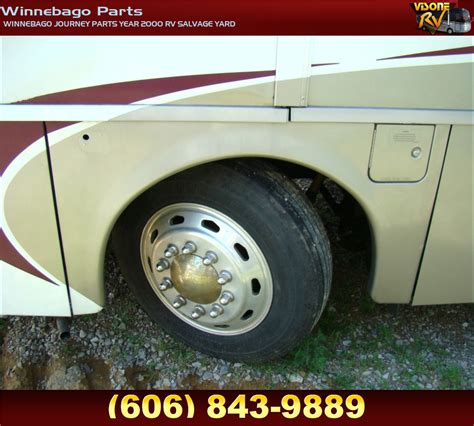 rv exterior body panels winnebago journey parts year  rv salvage yard winnebago parts