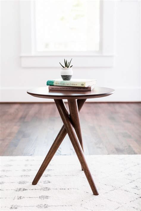 small mid century modern side table mid century modern table