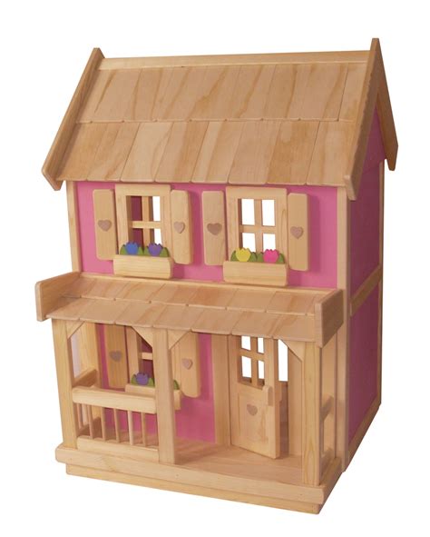 wooden doll house   piece wood dollhouse furniture