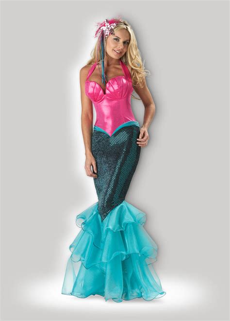 Mermaid Deluxe Adult Costume Incharacter Costumes