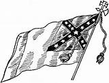 Flag Confederate Clipart National Gif Medium Etc Adopted 1865 Third Called March Confed Usf Edu Clipground Large sketch template