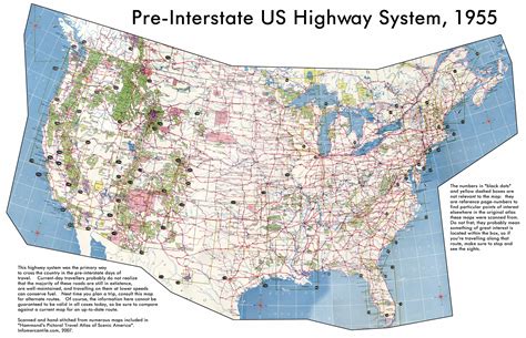 pre interstate  highway system circa