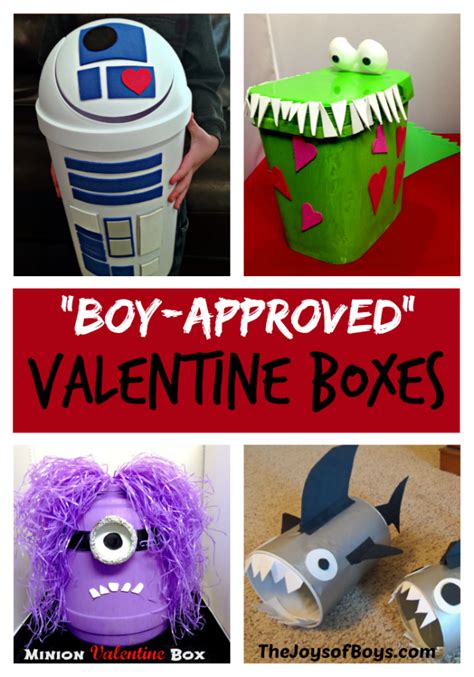 valentine boxes  boys easy creative  fun