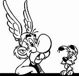 Asterix Dog Obelix sketch template