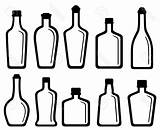 Bottles Liquor Clipartmag sketch template