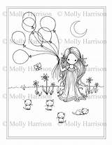 Fairy Kittens Field sketch template