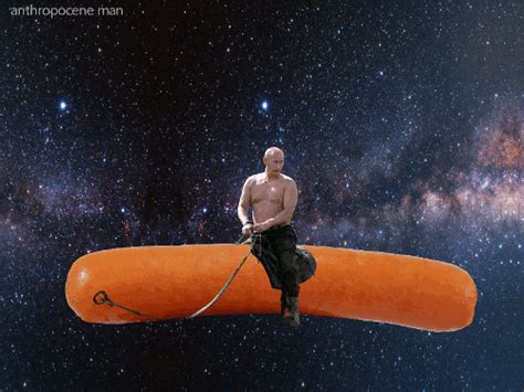Nyan Putin Riding Sausage Vladimir Putin Know Your Meme
